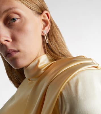 Ohrringe Promenade de Fleur aus Süßwasserperlen mit 14kt Gelbgold (585/1000) | Sophie Bille Brahe