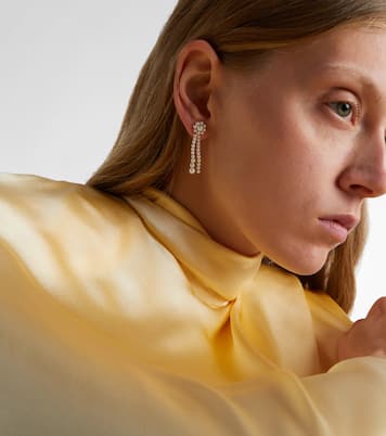 Ohrringe Promenade de Fleur aus Süßwasserperlen mit 14kt Gelbgold (585/1000) | Sophie Bille Brahe