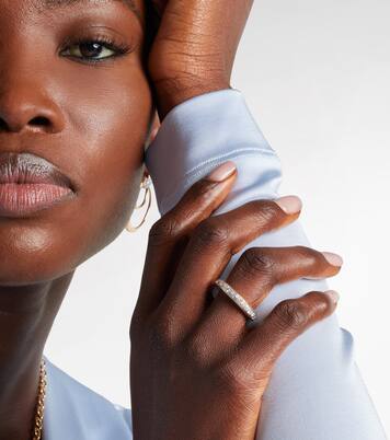 Bague Iconica en or rose 18 ct et diamants | Pomellato