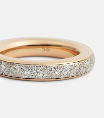 Iconica 18kt gold ring with diamonds | Pomellato