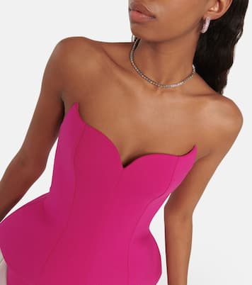 Bustier aus einem Wollgemisch | Giuseppe di Morabito