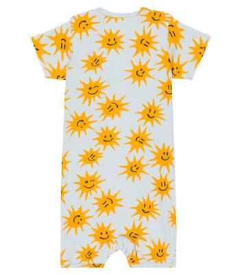 Baby Free printed cotton playsuit | Molo