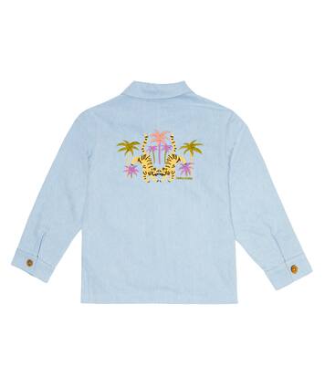 Raphael embroidered denim jacket | Louise Misha