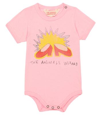 Baby Chimpanzee printed cotton bodysuit | The Animals Observatory