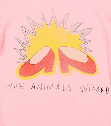 Baby Chimpanzee printed cotton bodysuit | The Animals Observatory