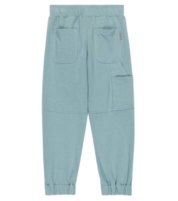 Cotton jersey sweatpants | Brunello Cucinelli Kids