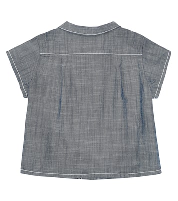Baby Hemd Gerald aus Baumwoll-Chambray | Bonpoint