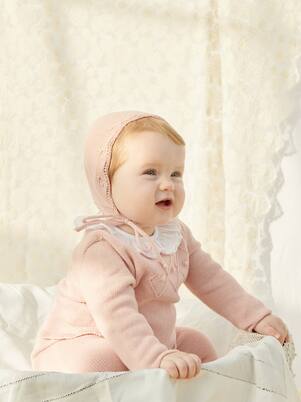 Bébé – Set bonnet et chaussons Rixo | La Coqueta