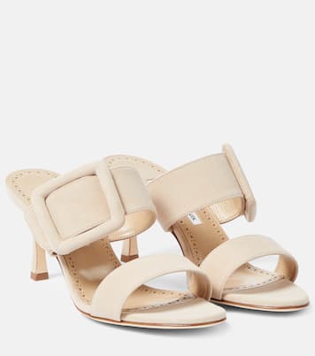 Gable suede sandals | Manolo Blahnik