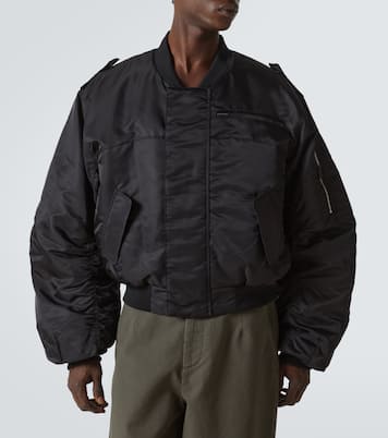 Padded varsity jacket | Entire Studios