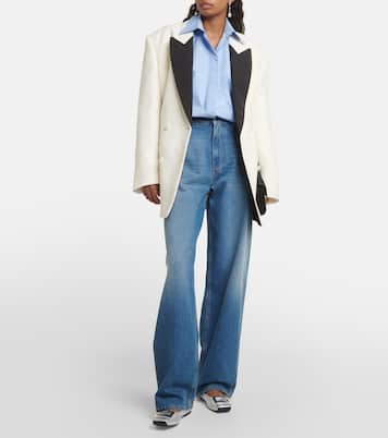 Viv' Pockette metallic leather ballet flats | Roger Vivier