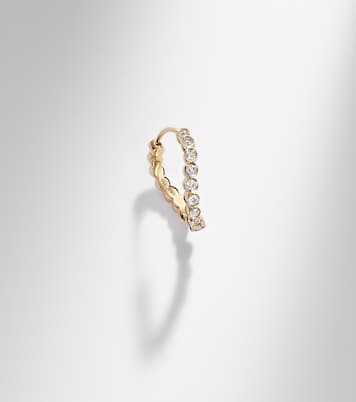 Boucle d'oreille unique Courant en or 18 ct et diamants | Sophie Bille Brahe