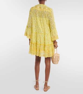 Robe en coton à broderies anglaises | Juliet Dunn