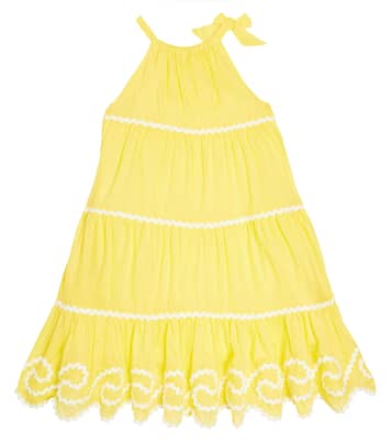Alight tiered cotton dress | Zimmermann Kids