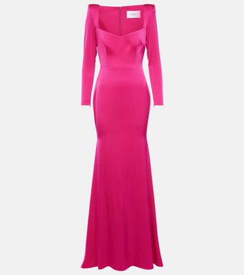 Robe aus Satin | Alex Perry