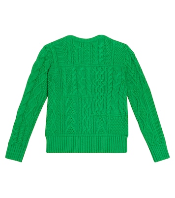 Cable-knit cotton sweater | Polo Ralph Lauren Kids
