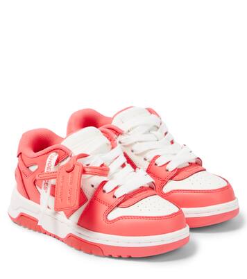 Out Of Office leather sneakers | Off-White Kids