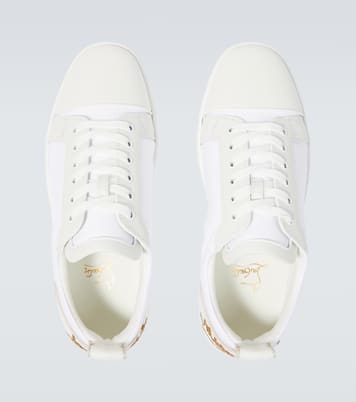Fun Louis Junior leather sneakers | Christian Louboutin