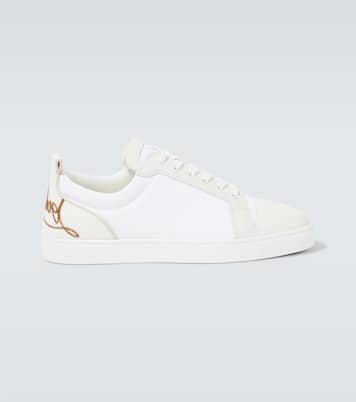 Fun Louis Junior leather sneakers | Christian Louboutin