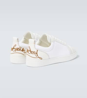 Fun Louis Junior leather sneakers | Christian Louboutin