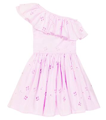 Cay broderie anglaise one-shoulder dress  | Molo