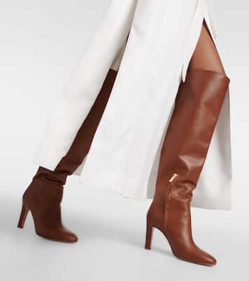 Robe portefeuille midi Aureo en lin | Max Mara