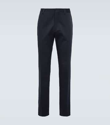 Floral cotton jacquard chinos | Etro