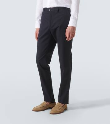 Floral cotton jacquard chinos | Etro