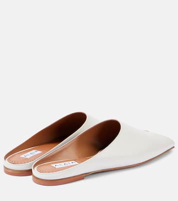 Pantoletten aus Leder | Alaïa