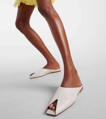 Pantoletten aus Leder | Alaïa