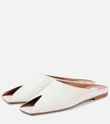 Pantoletten aus Leder | Alaïa