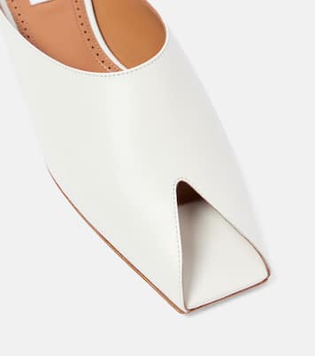 Pantoletten aus Leder | Alaïa