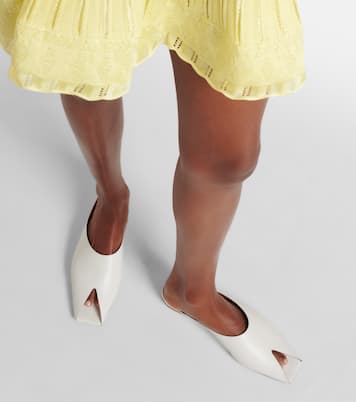 Pantoletten aus Leder | Alaïa