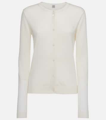 Cardigan con logo | Toteme