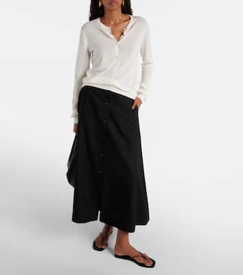 Cardigan con logo | Toteme