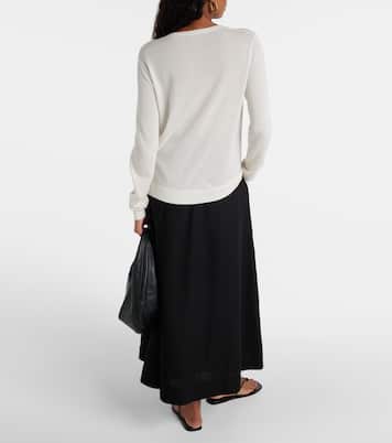 Cardigan con logo | Toteme