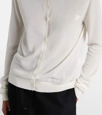 Cardigan con logo | Toteme