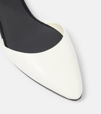 Leather slingback flats | CO