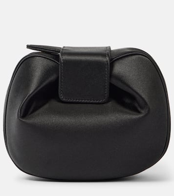 Clutch Soft Demi de satén | Gabriela Hearst