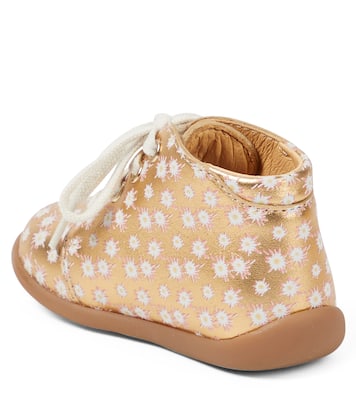 Baby Stand-up Bottine leather booties | Pom d'Api