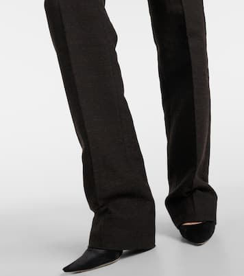 Pantalon droit Selvie en coton mélangé | The Row