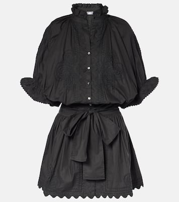 Robe brodée en coton | Juliet Dunn