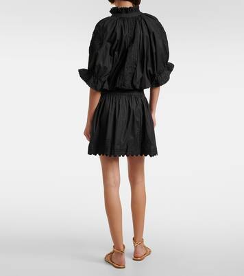 Robe brodée en coton | Juliet Dunn