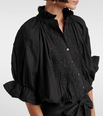 Robe brodée en coton | Juliet Dunn