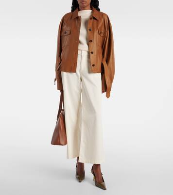 Pantalon ample Caden en coton mélangé | AG Jeans