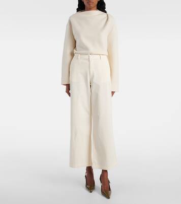 Pantalon ample Caden en coton mélangé | AG Jeans