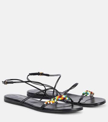 Verzierte Sandalen Loop aus Leder | Khaite