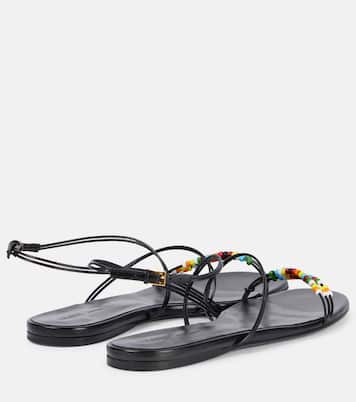 Verzierte Sandalen Loop aus Leder | Khaite