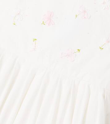 Robe Alina en coton à fleurs | Bonpoint