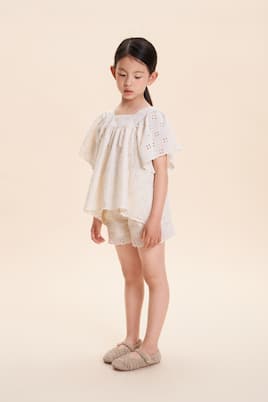 Gaia cotton shorts | C'era Una Volta